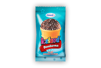 ICELAND | VANILLA FLAVOUR MILK WITH A CHOCOLATE FLAVOUR COATING | WAFER CUP